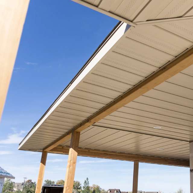Anodized Aluminum Soffit