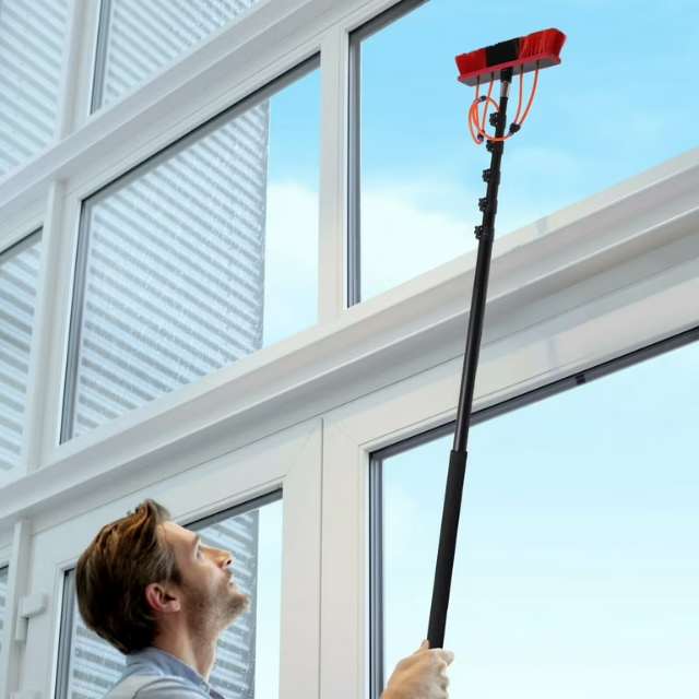 Telescopic Window Cleaning Pole