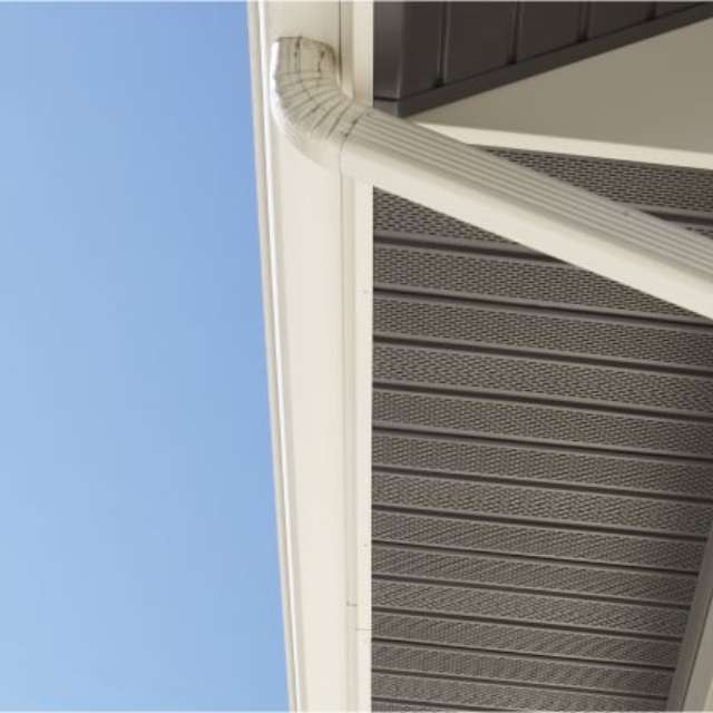 Textured Aluminum Eave Panels