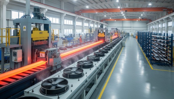 aluminum extrusion manufacturing and aging process