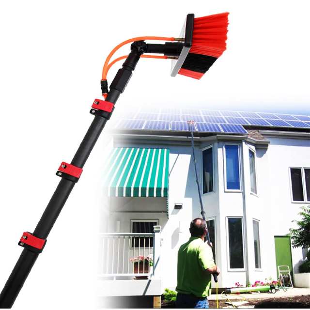 Perche d'extension pour le nettoyage des panneaux solaires