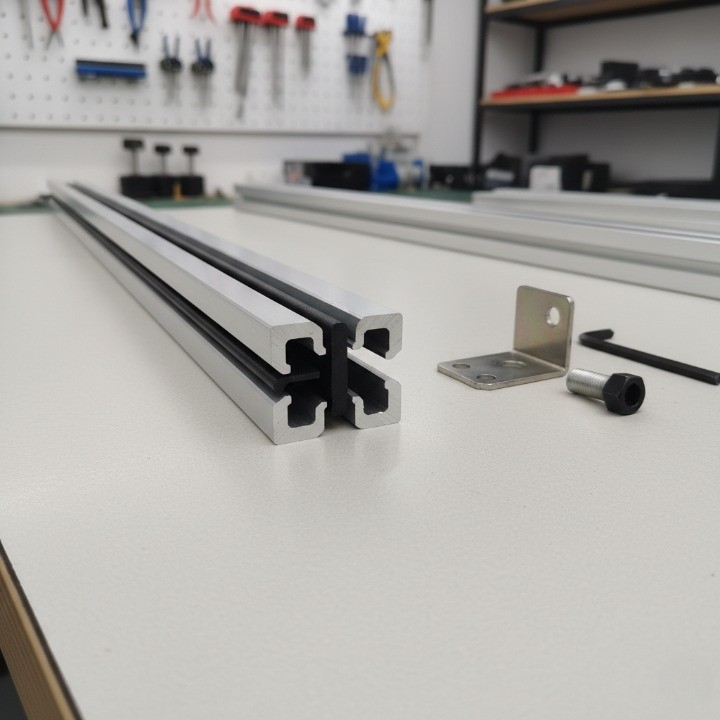3030 V Slotted Aluminum Insert