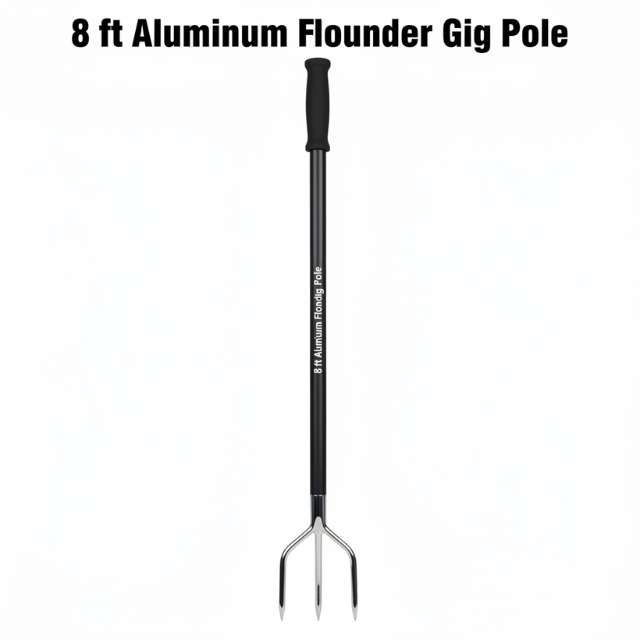 8 ft Aluminum Flounder Gig Pole