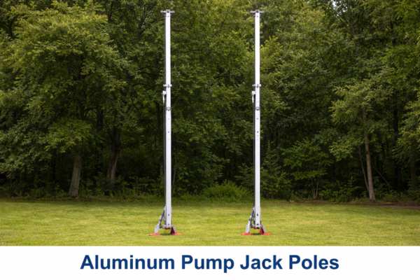 Aluminum pump jack poles manufactured by Xingyong