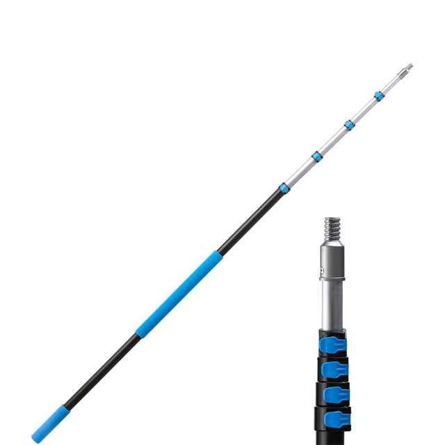 Long telescoping pole