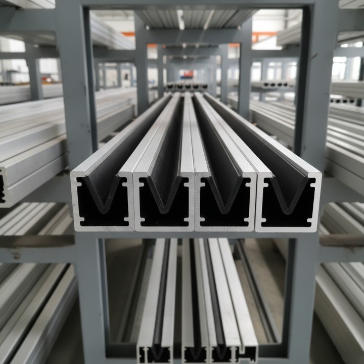 Pre-Installed V Slotted Aluminum Insert