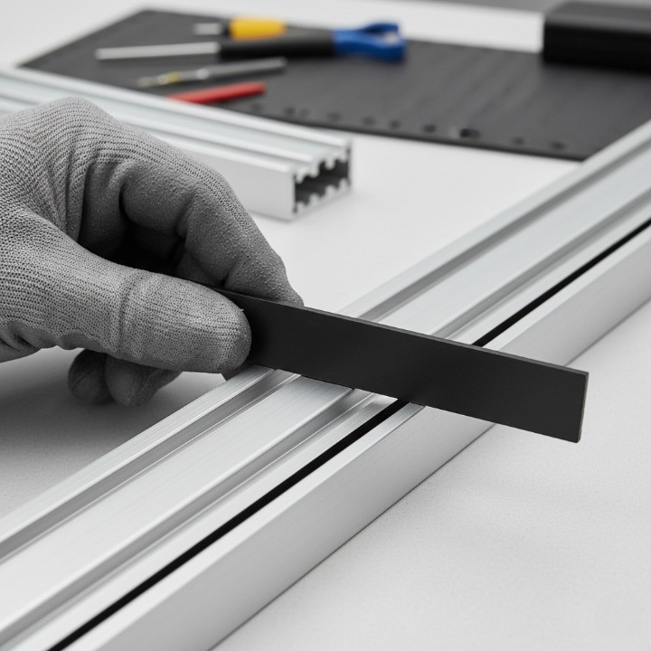 Slide-In V Slotted Aluminum Insert