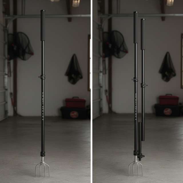 Telescopic Aluminum Flounder Gig Pole