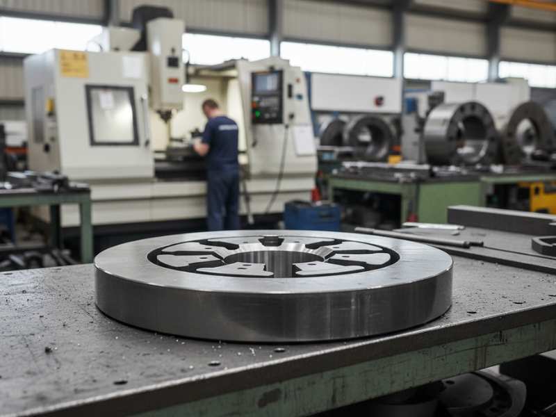 aluminum extrusion die mold tooling steel profile opening close up