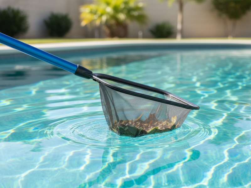 aluminum pool cleaning pole corrosion resistant anodized outdoor use