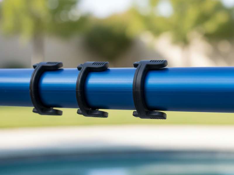aluminum telescopic pole anodized 6063 extrusion multi section extension pole