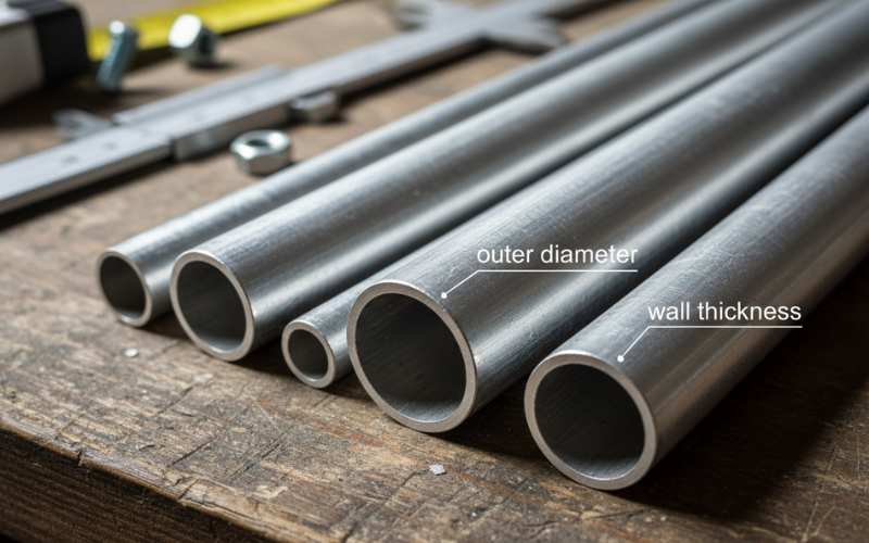 Aluminum tent pole tube diameter and wall thickness selection guide