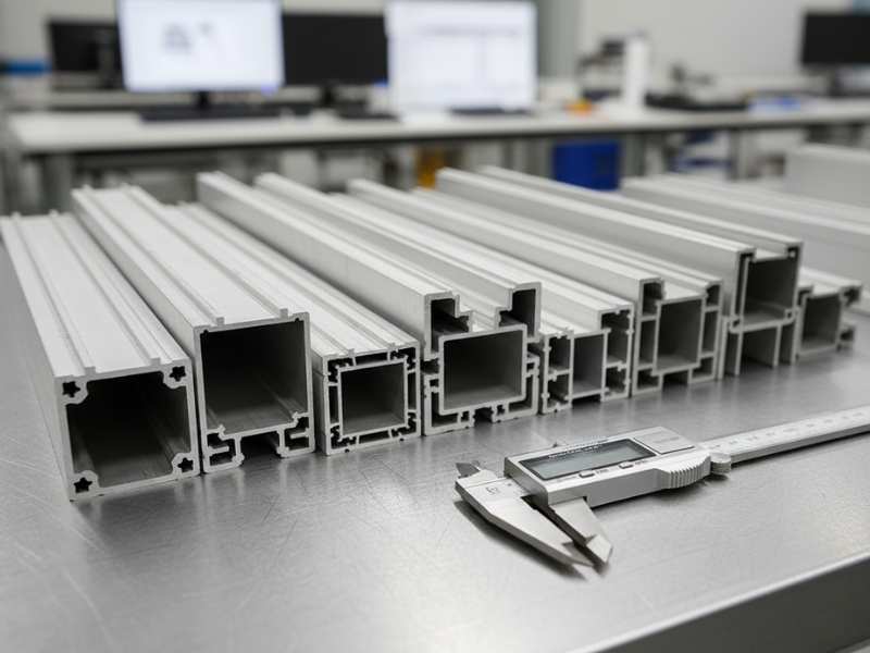 custom aluminum extrusion cross section profiles hollow structural OEM design