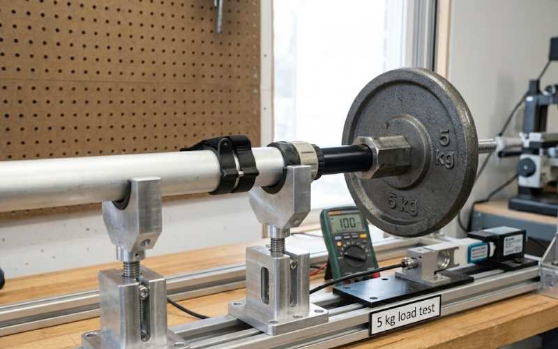 heavy duty aluminum telescopic pole load capacity test