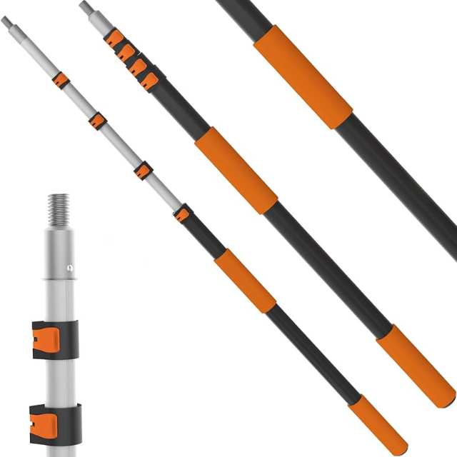 Heavy duty telescoping pole