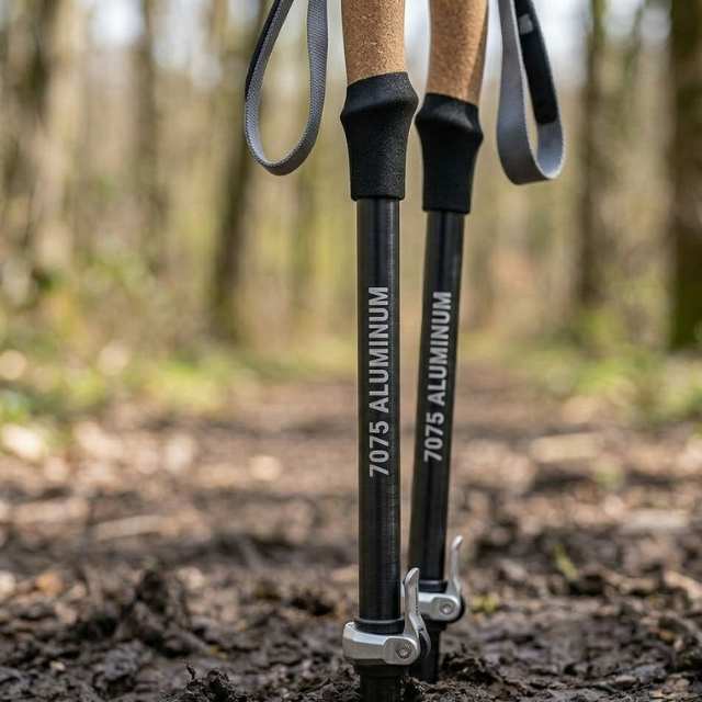 7075 Aluminum Hiking Poles
