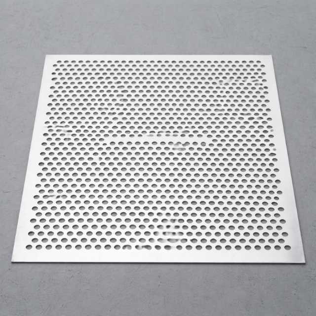 Perforated aluminum sheet
