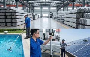 Aluminum Telescopic Pole Multipurpose Applications Bulk for OEM aluminum pole manufacturing