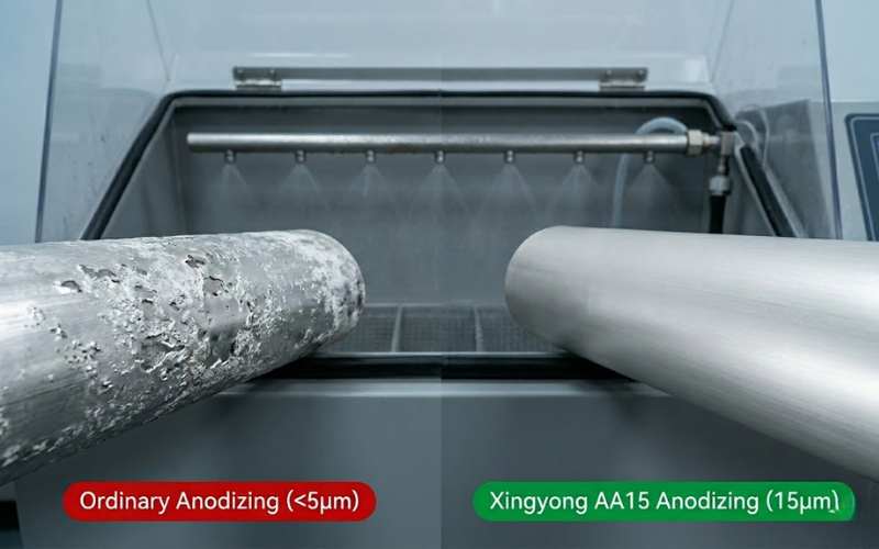 Poolpfostenhalterungen aus eloxiertem Aluminium