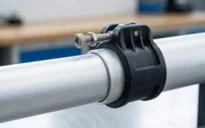 Macromecanismo de bloqueo de postes telescópicos industriales para la fabricación de postes de aluminio OEM.