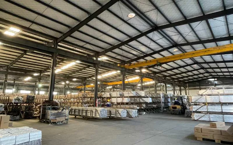 Wholesale Aluminum Poles Warehouse Logistics at Xingyong aluminum pole factory