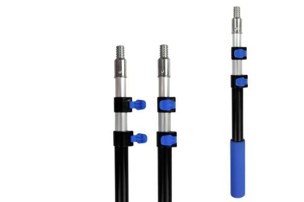 Flip lock extension pole with quick-release lever for aluminum telescopic pole at Xingyong