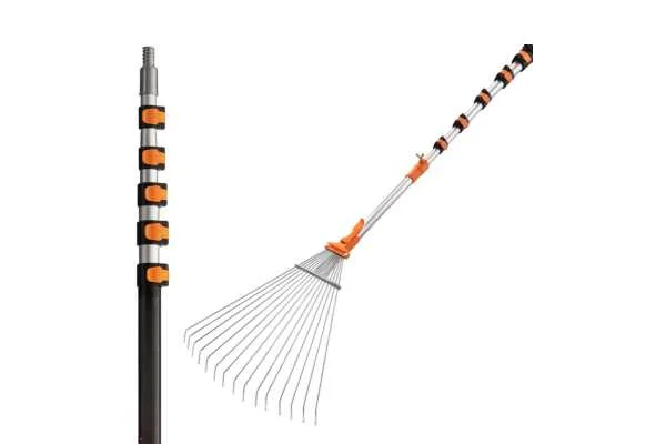 Leaf Rake Extension Pole for OEM aluminum pole manufacturing