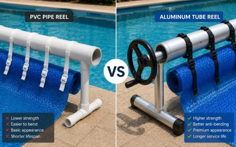 Do It Yourself Pool Cover Reel: DIY vs Aluminum OEM