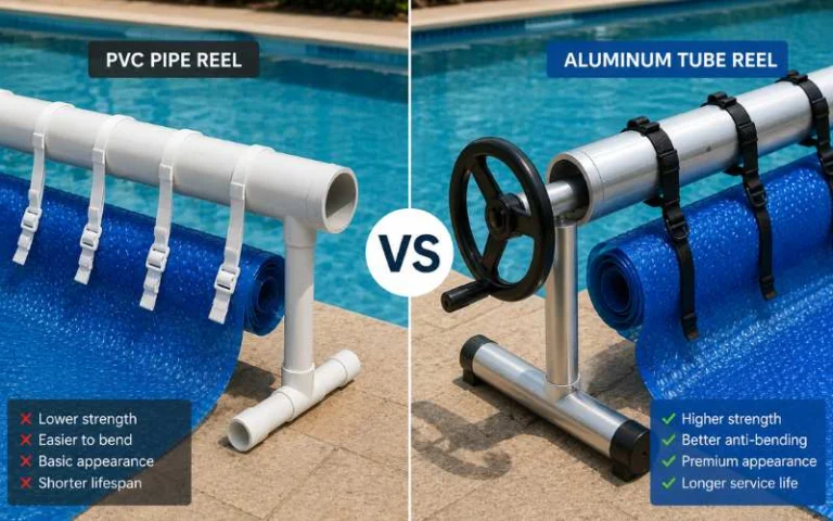 Do It Yourself Pool Cover Reel: DIY vs Aluminum OEM