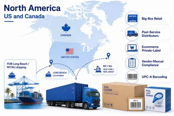 Xingyong aluminum poles exported to North America