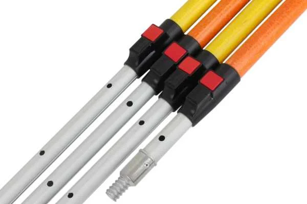 Push Button Pool Pole for OEM aluminum pole manufacturing