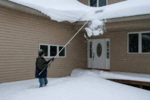 Racloir à neige de toiture pour la fabrication OEM de perches en aluminium
