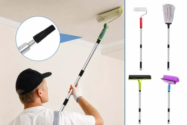 Tapered Tip Extension Pole for OEM aluminum pole manufacturing