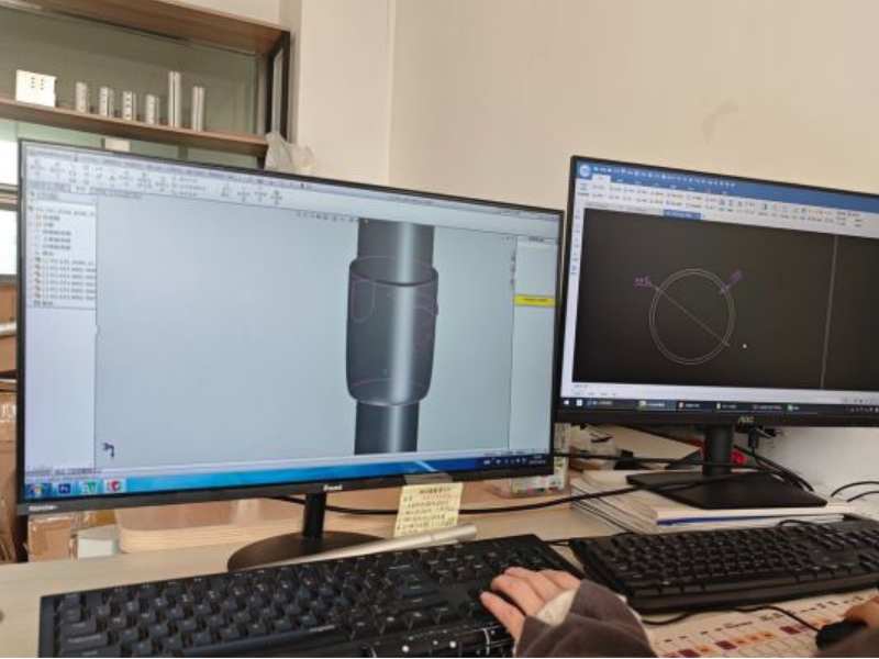 Custom OEM aluminum pool pole manufacturing with tube inspection and lock matching