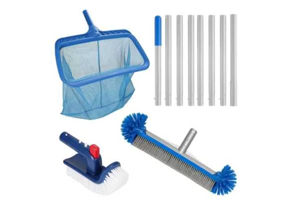 Pool Cleaning Kit Brush Pole for OEM aluminum pole manufacturing
