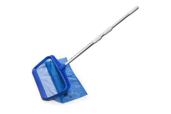 Deep-Bag Leaf Rake Pole