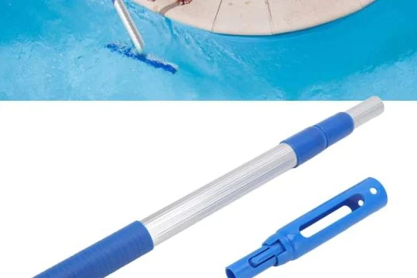 Heavy duty telescoping pole components