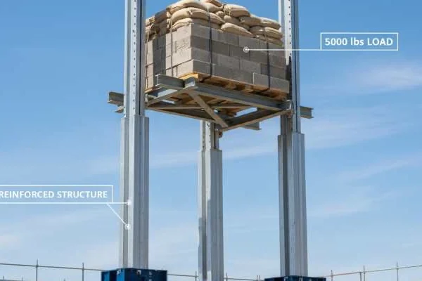 Aluminum pump jack pole components for OEM construction equipment programs