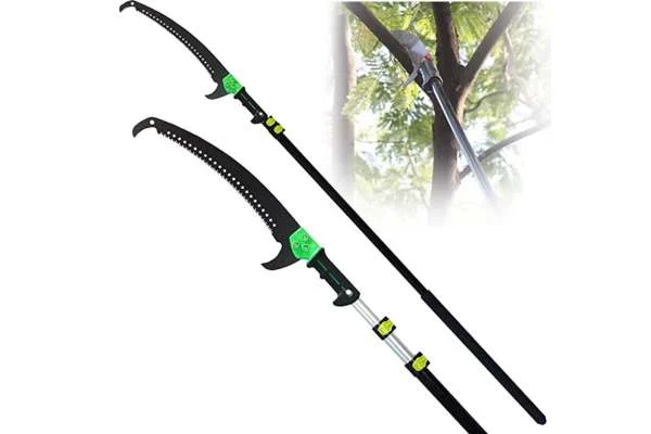Aluminum telescoping pole saw