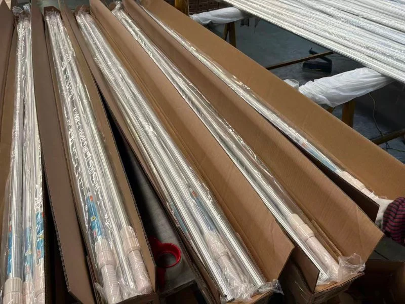 Complete Poles Leave Assembled, Not as Parts