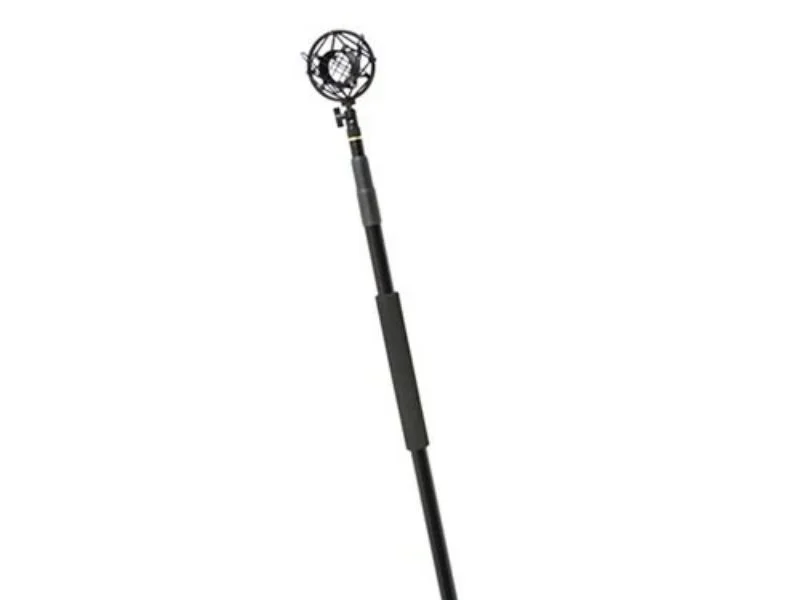 Suporte moldado para vara de boom