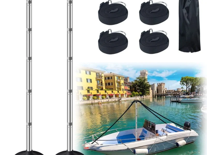 Boat cover support system bundle contents