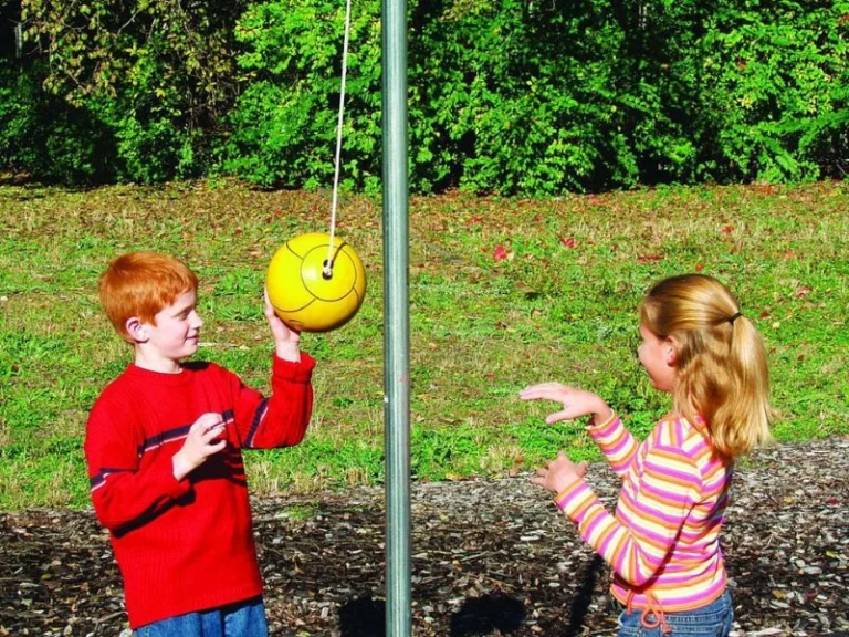 How High Is a Tetherball Pole? Height and Court Dimensions