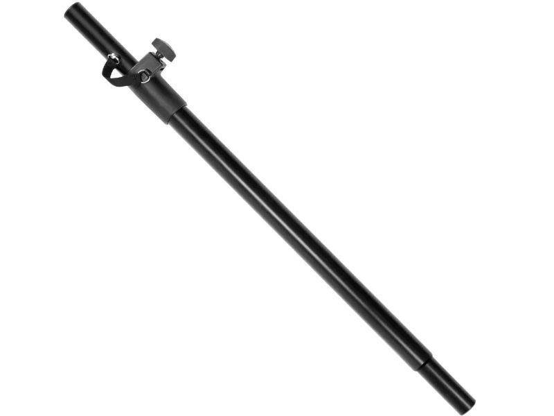 Machined speaker pole mount and molded adapter