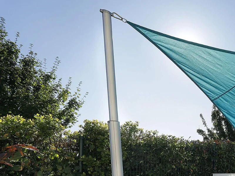 Shade sail pole kit contents