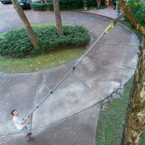 30 Foot Telescoping Pole for Tree Trimming