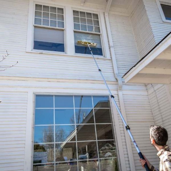 30 Foot Telescoping Pole for Window Cleaning