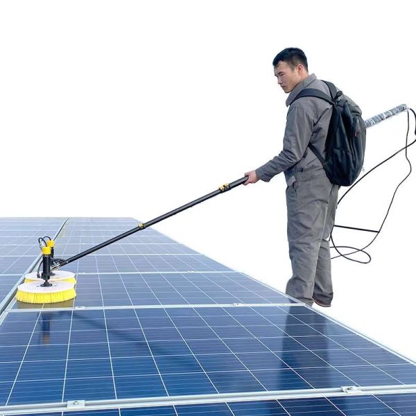 Adjustable Angle Aluminum Solar Cleaning Pole