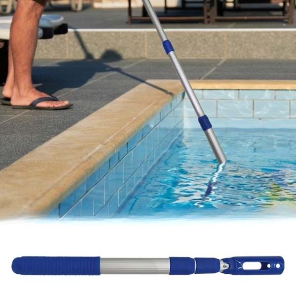 Adjustable-Length Telescopic Pole for Pool Vacuum