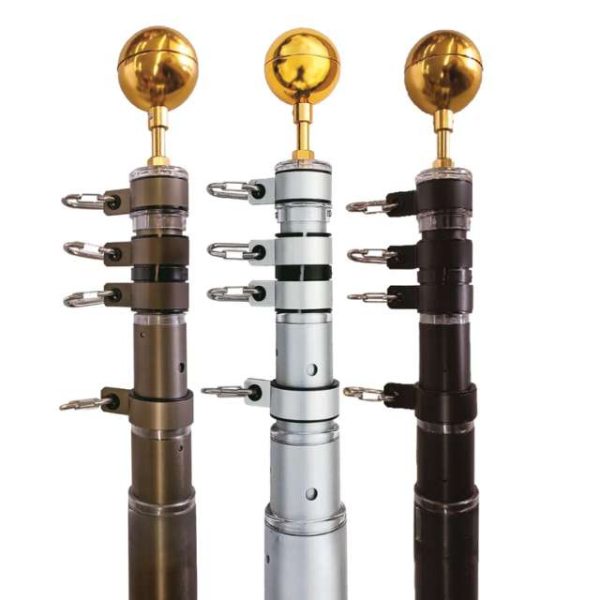 Custom Metric and Color Specification Telescoping Flag Poles